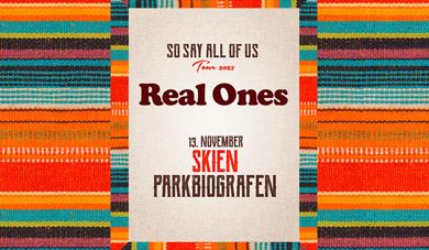 plakat til "Real Ones"
