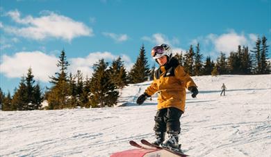 gutt på Lifjell skisenter