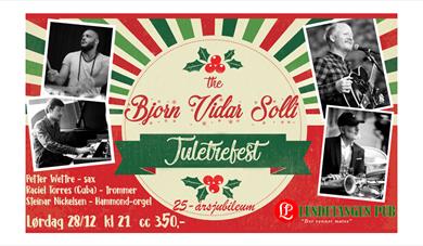 plakat til "The Bjørn Vidar Solli Juletrefest 2024"