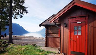 hytte på Sandviken Camping