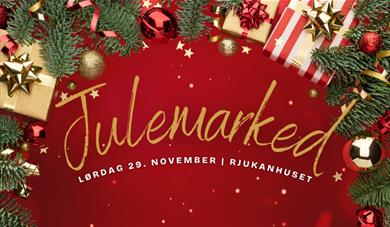 Julemarked på Rjukanhuset