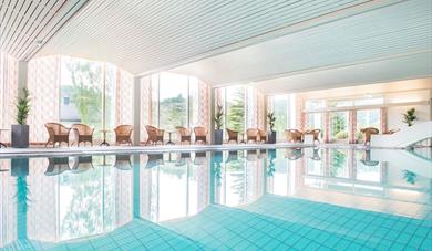 svømmebasseng på Morgedal Hotel