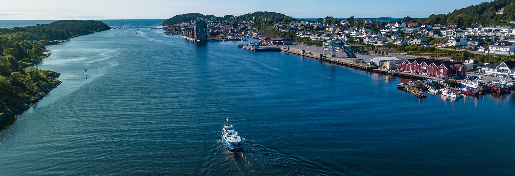 båt i Langesundsfjorden