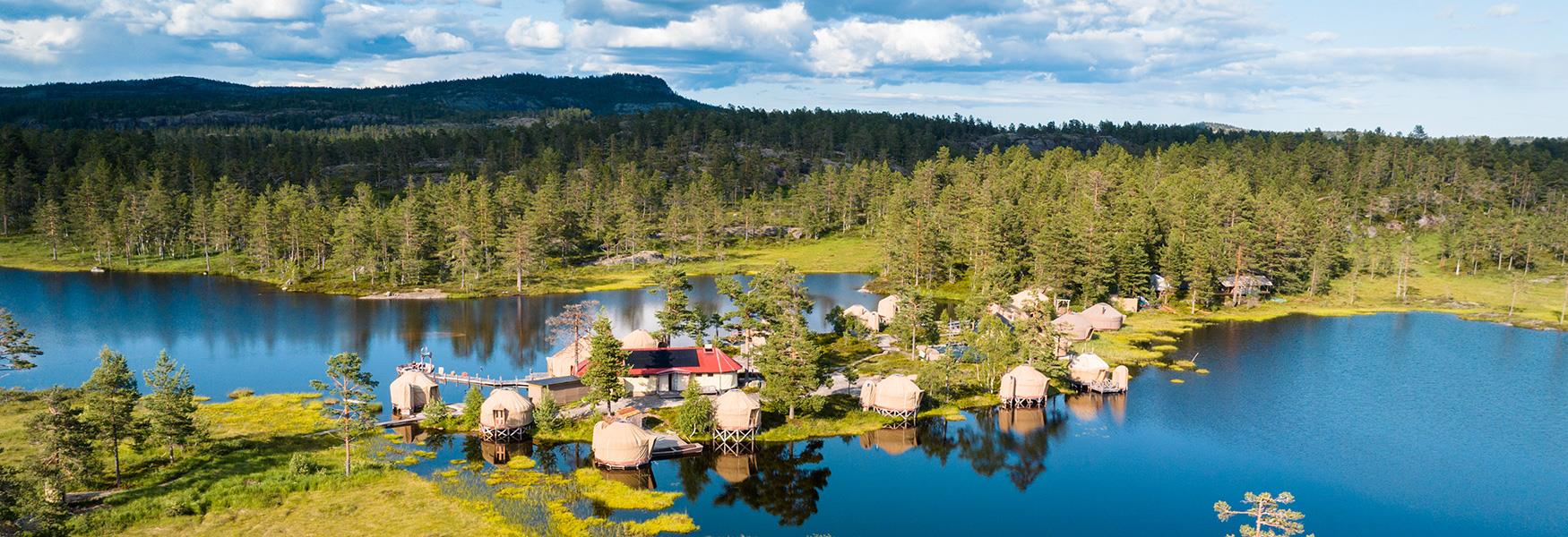 oversiktsbilde av Norrøna Canvas i Nissedal