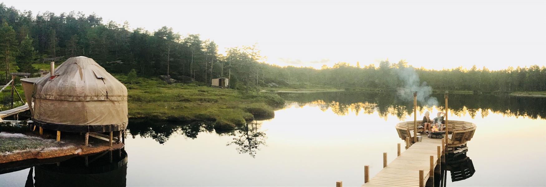 Norrøna Canvas Hotel i Telemark, Glamping