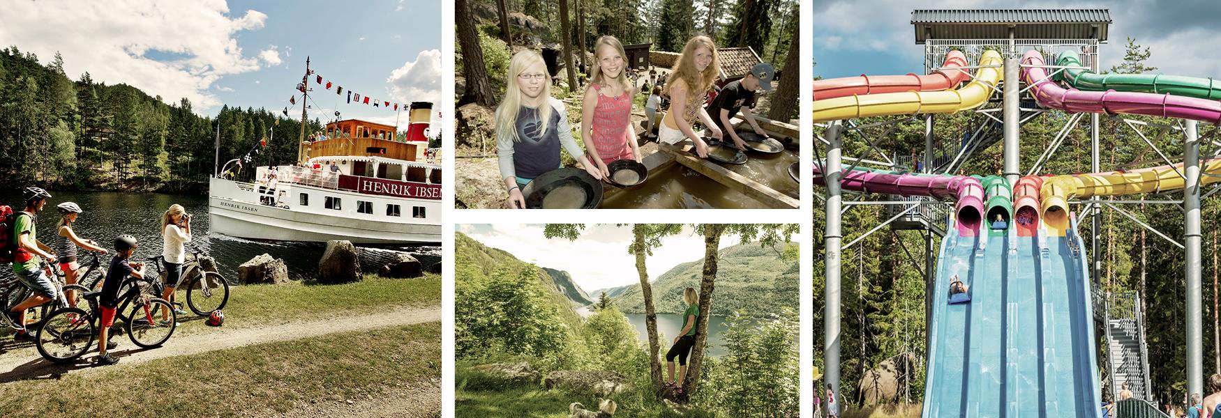 Det finnes mange spennende aktiviteter som kan oppleves om sommeren i Telemark