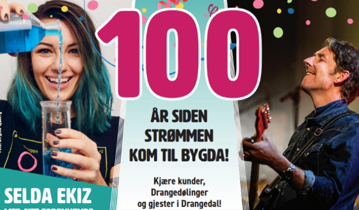 Everket feirer 100 år plakat