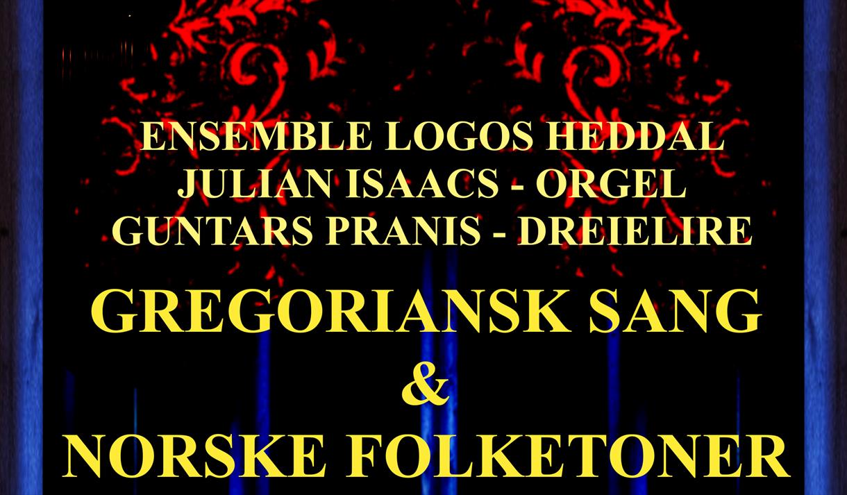 Plakat til konserten