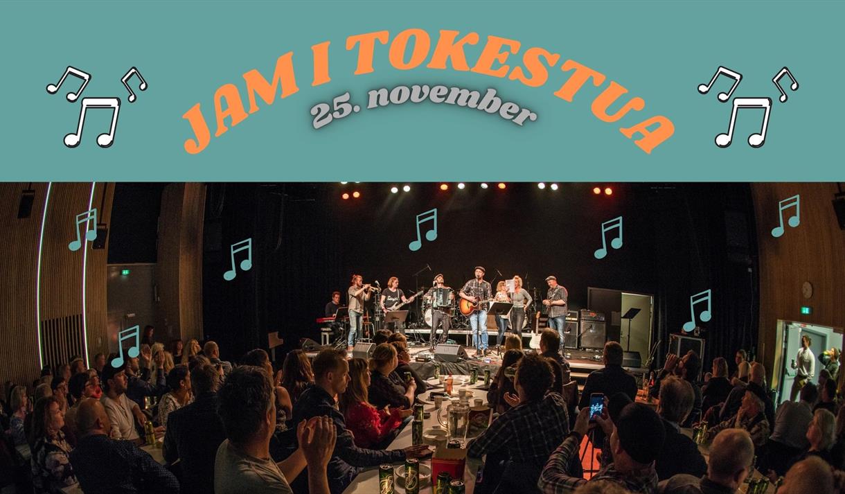 plakat jam i Tokestua