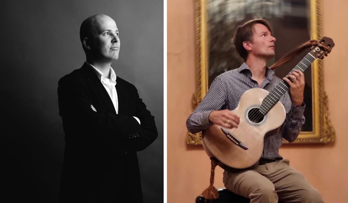 Runar Kjeldsberg guitar og Espen Melbø