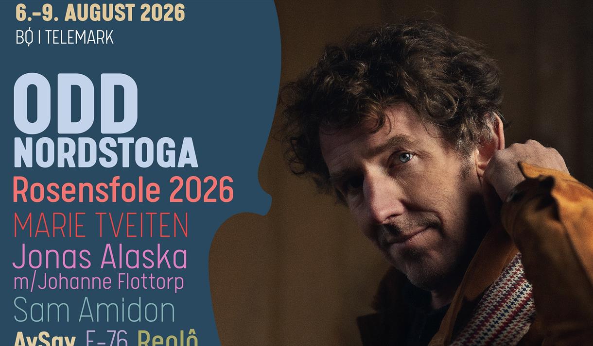 plakat til "Telemarkfestivalen 2026"