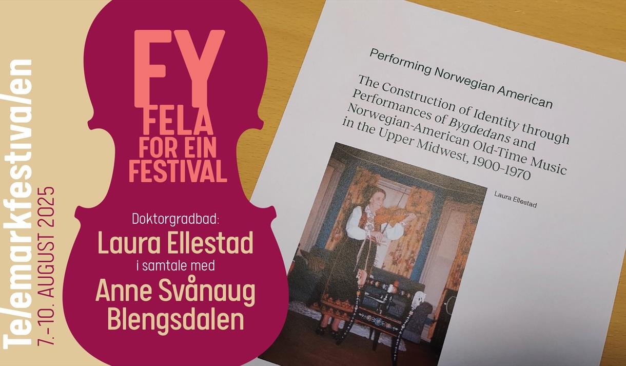 plakat til "Telemarkfestivalen 2025"