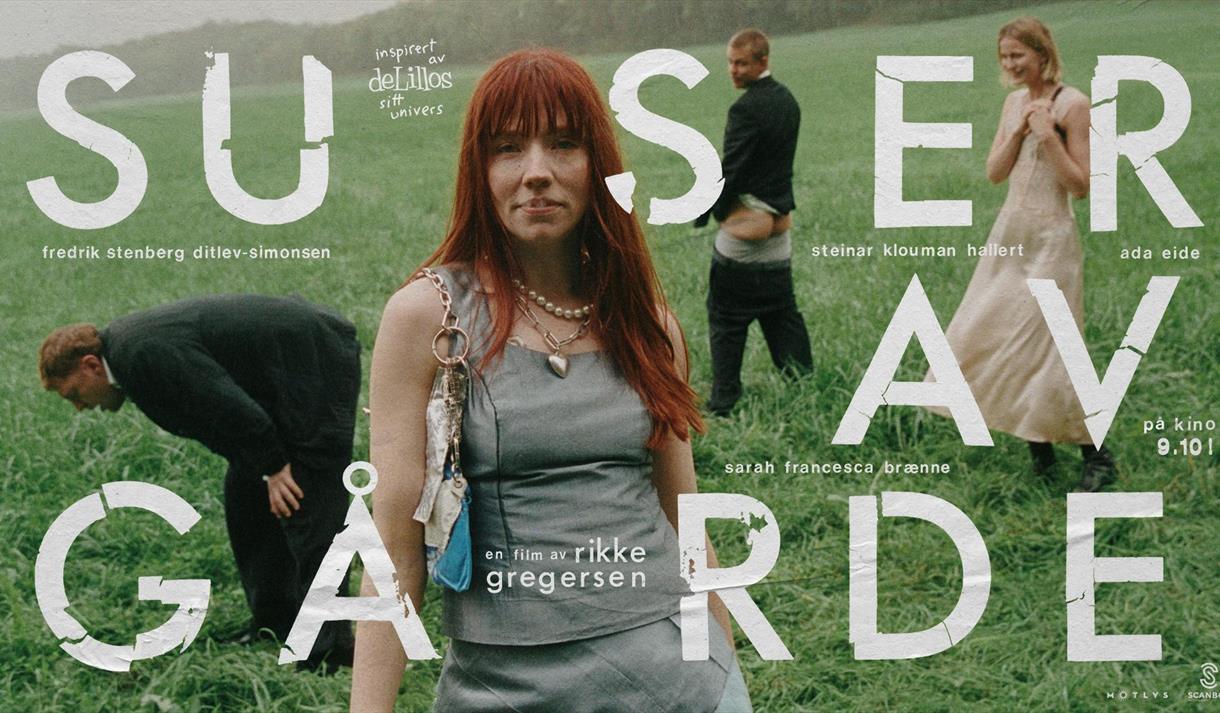 Plakat til "Suser avgårde"