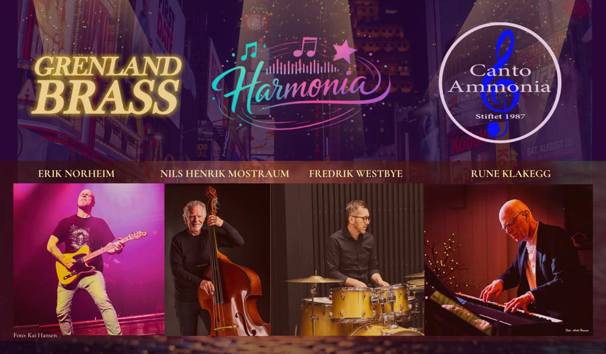 plakat til "Fra Broadway til Grenland"