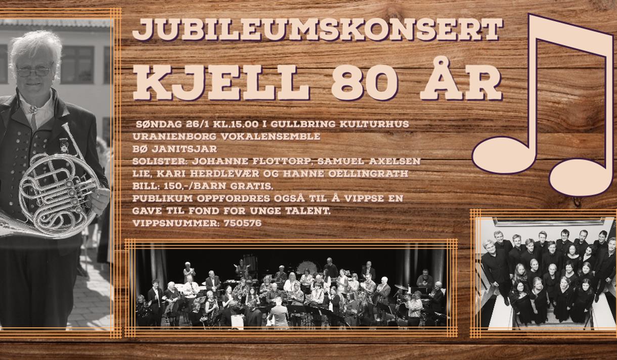 plakat til "Jubileumskonsert"