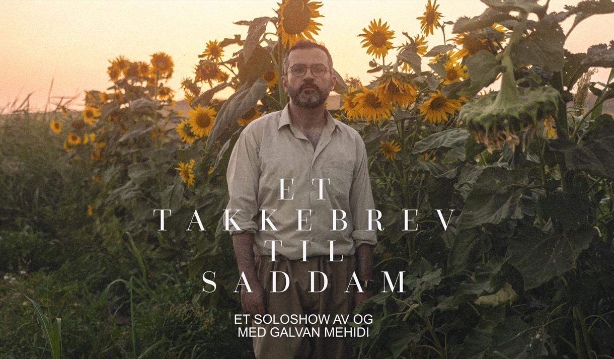 Plakat til "Et takkebrev til Saddam"