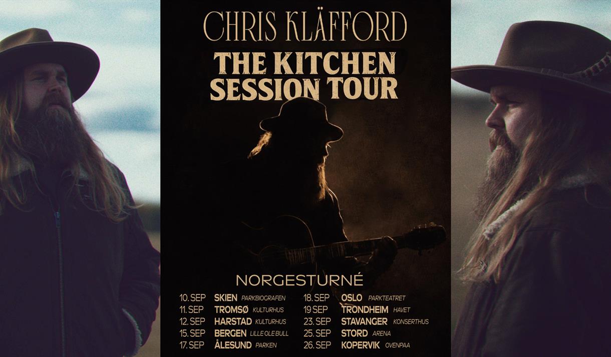 plakat til "The Kitchen Session Tour"