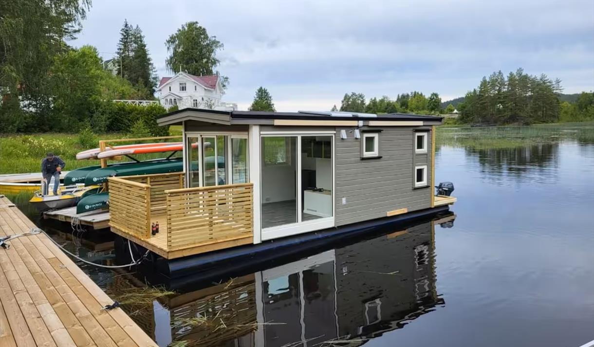 husbåt hos Knuts Grill