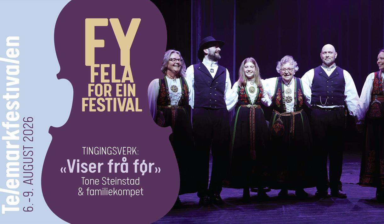plakat til "Telemarkfestivalen 2026"