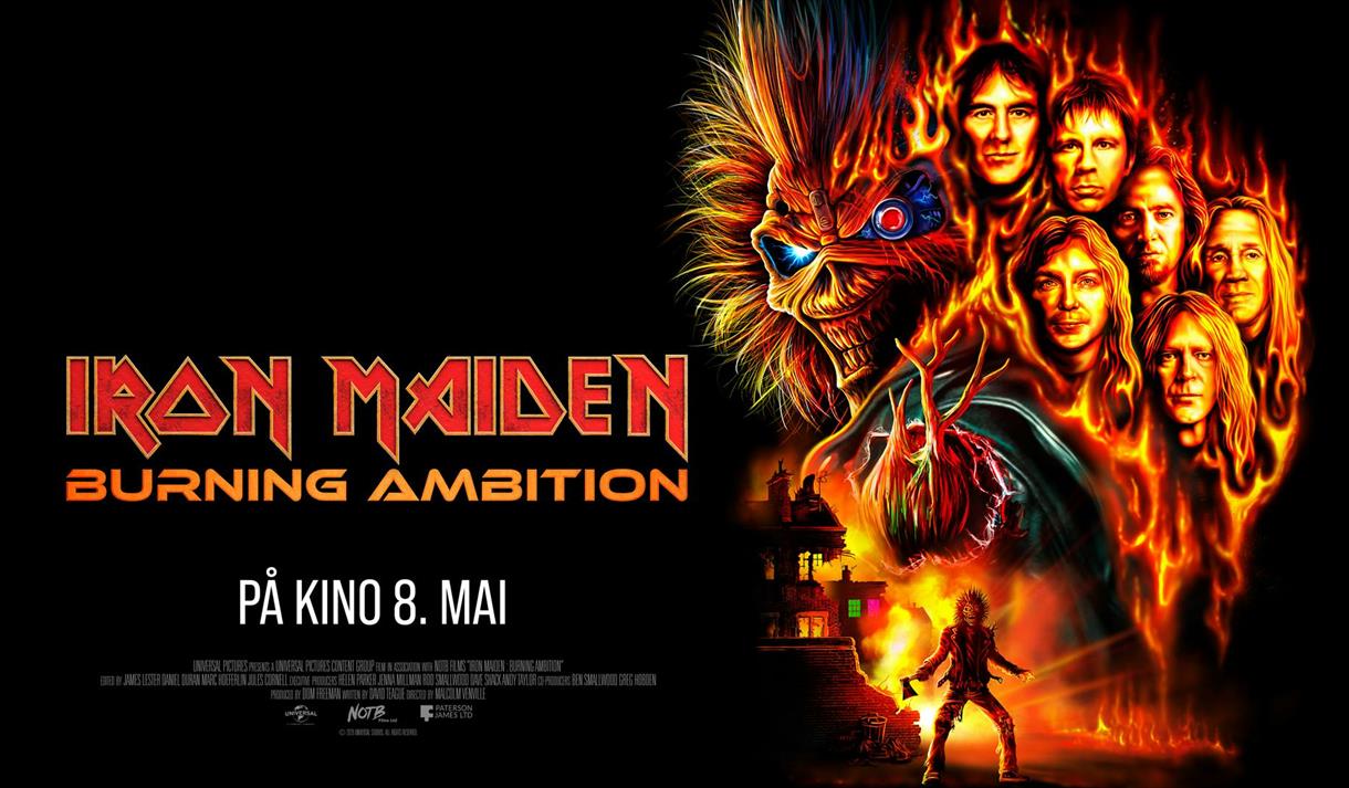 plakat til "Iron Maiden"