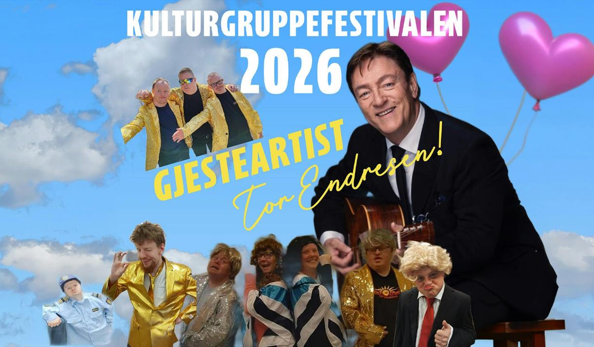 plakat til "Kulturgruppefestivalen 2026"
