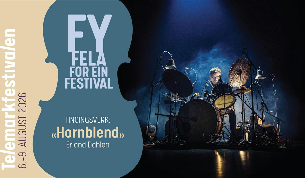 plakat til "Telemarkfestivalen 2026"