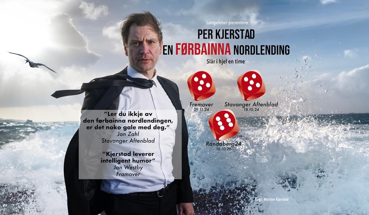 plakat til "Per Kjerstad slår ihjel ein time"