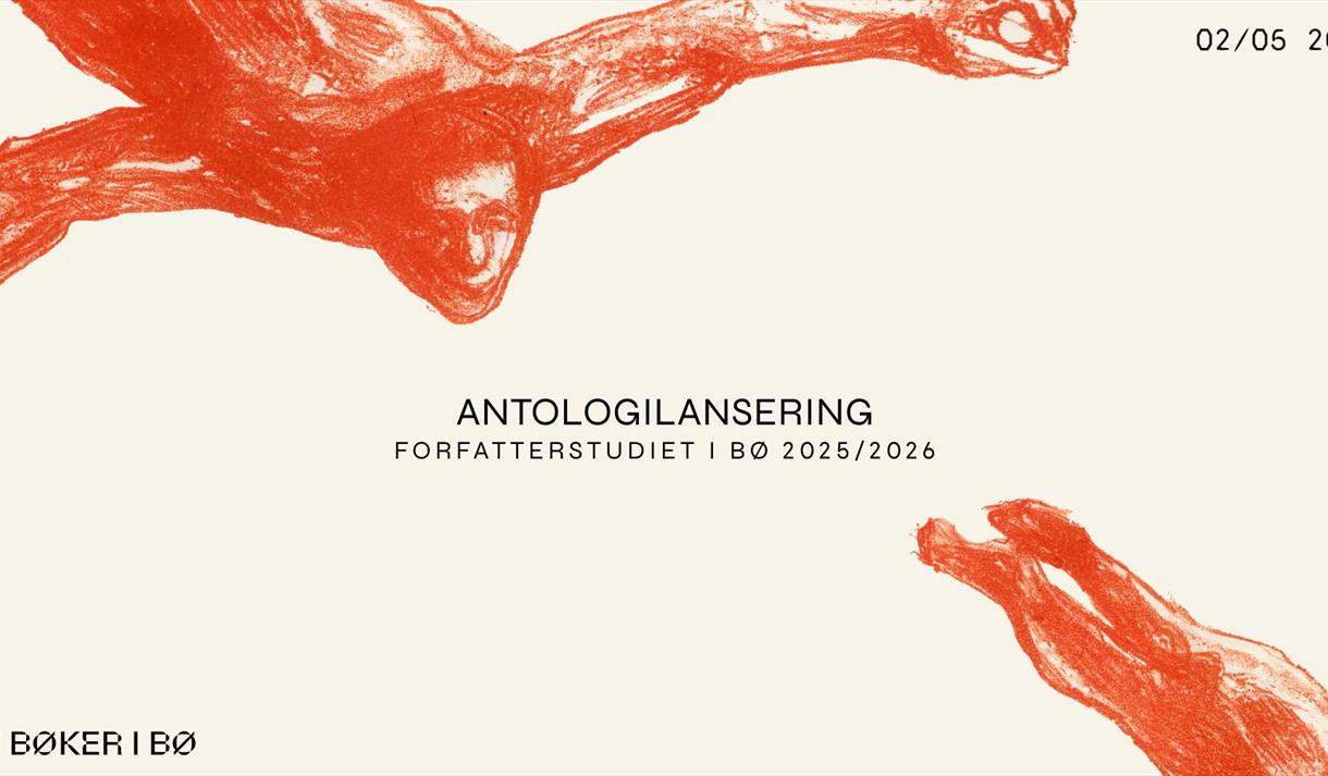 plakat til "Bøker i Bø"