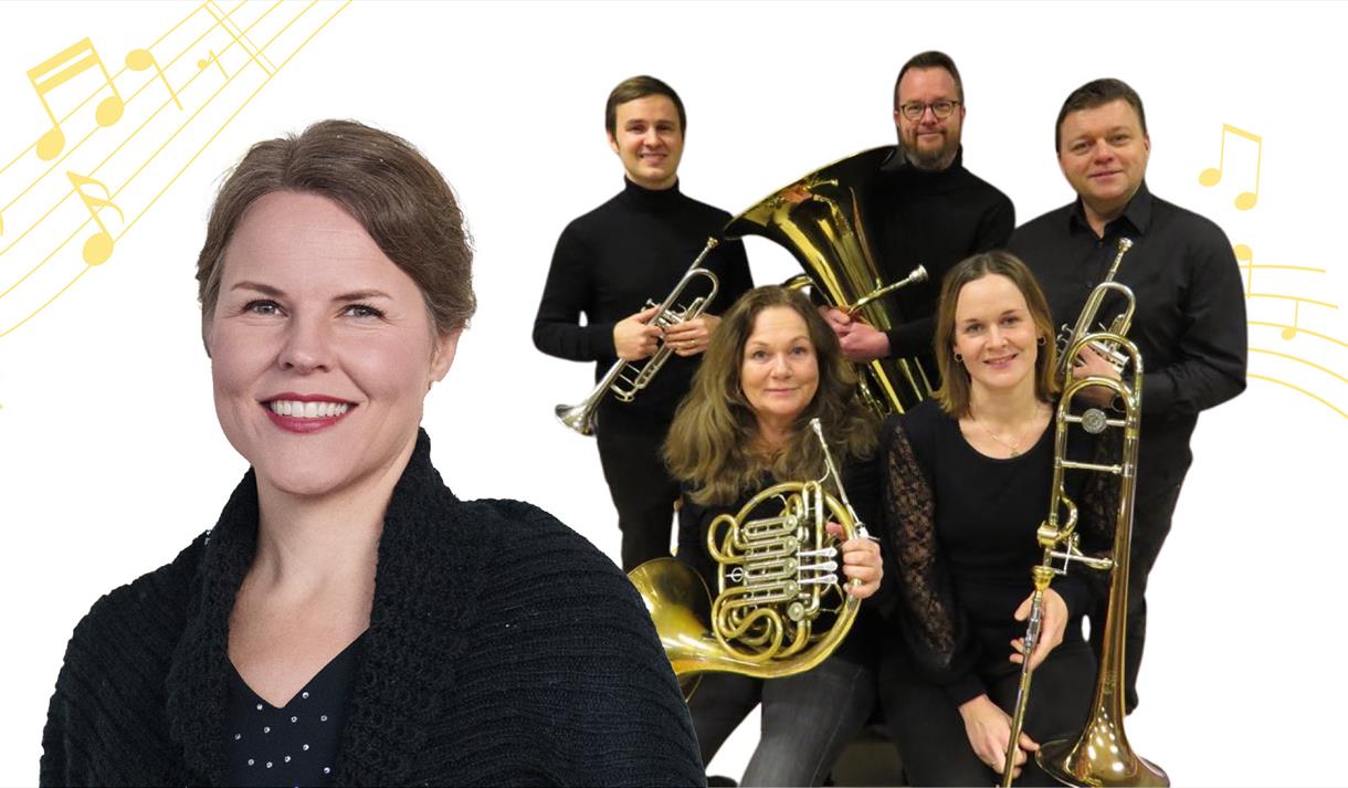 Telemark messingkvintett og Kari Lise Høgseth