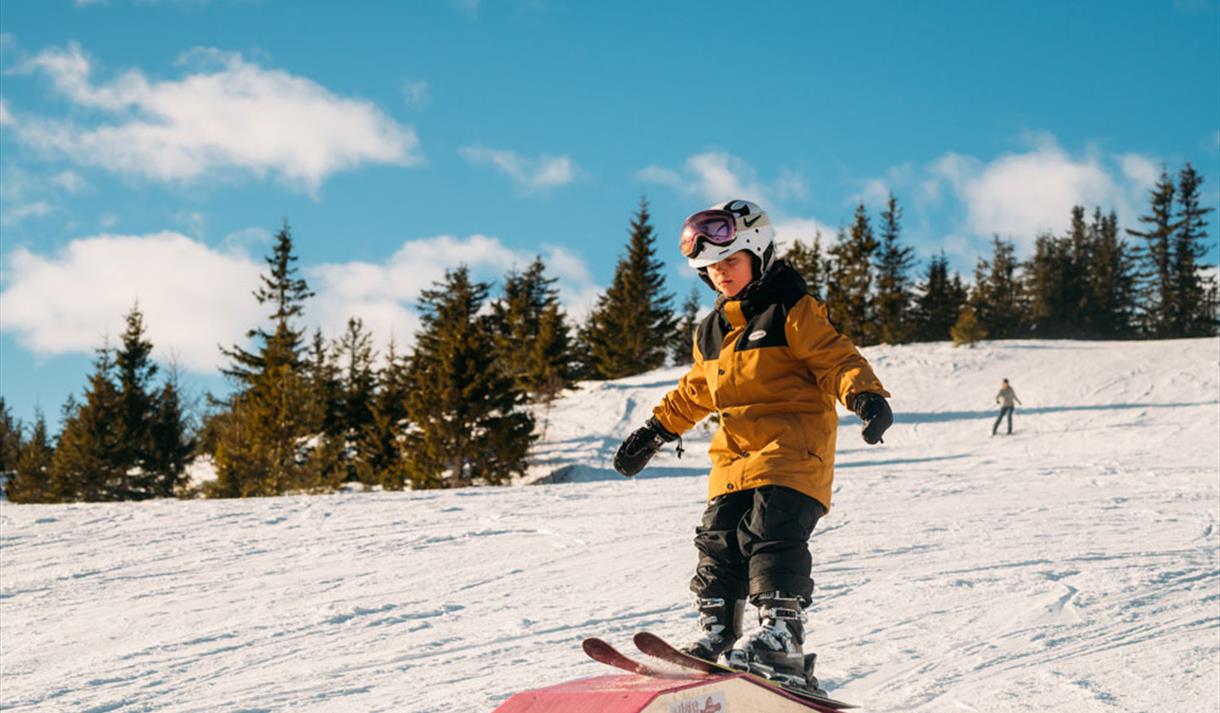 gutt på Lifjell skisenter