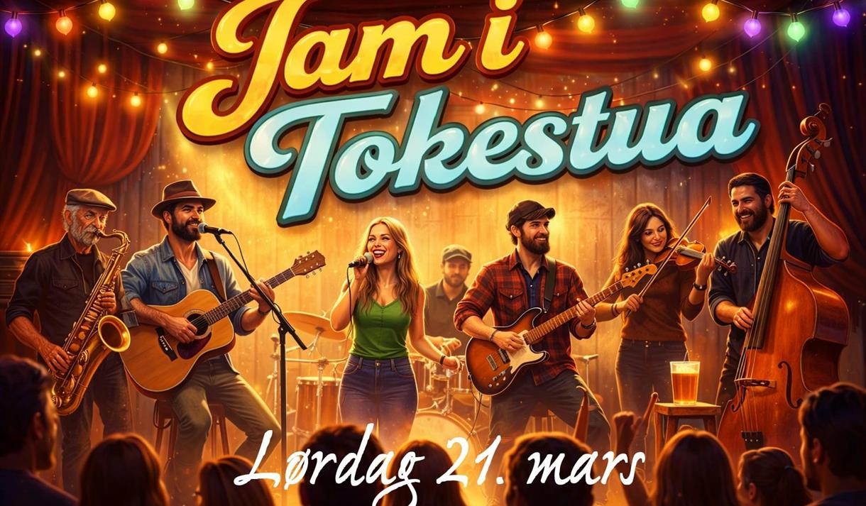 plakat til "Jam i Tokestua"