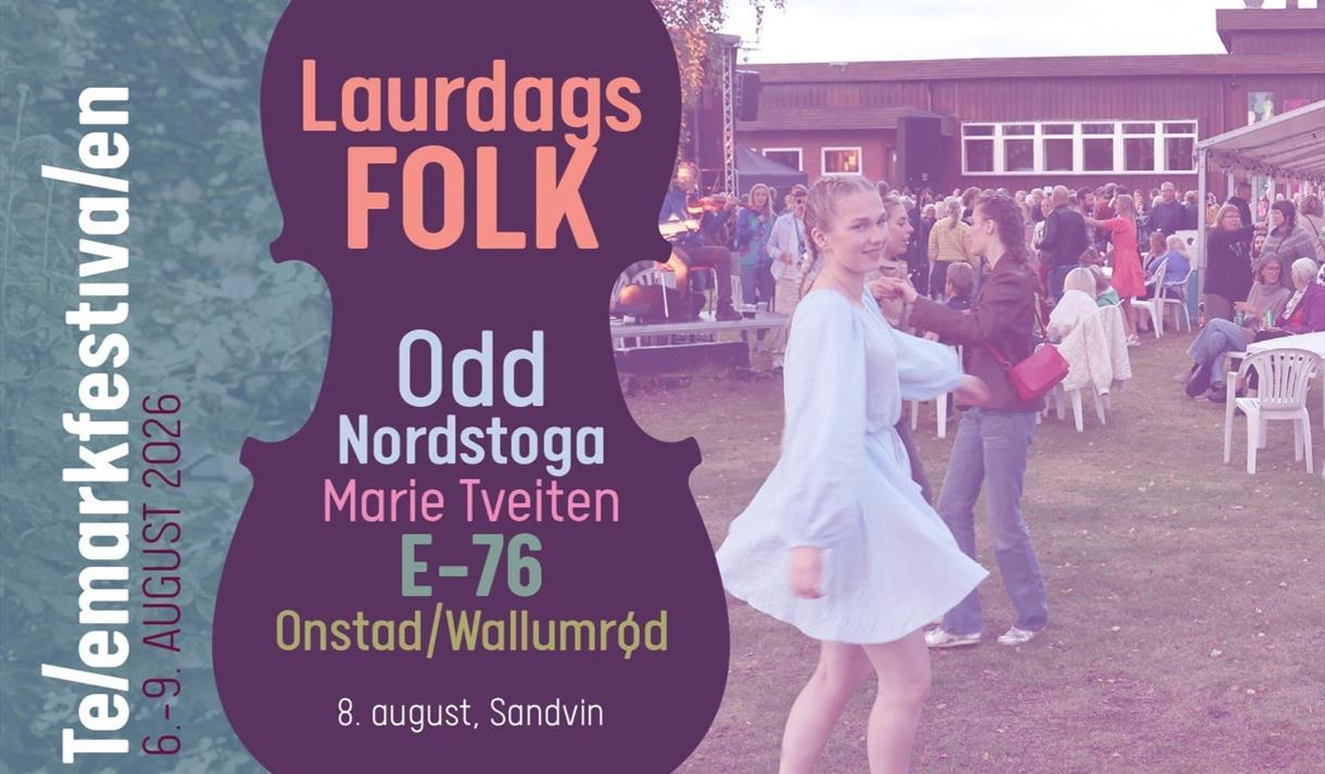 plakat til "Telemarkfestivalen 2026"