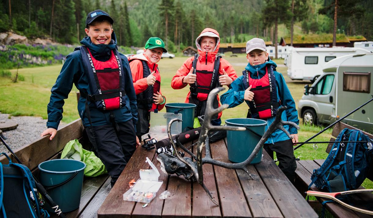 Barnas fiskefestival i Haukeli