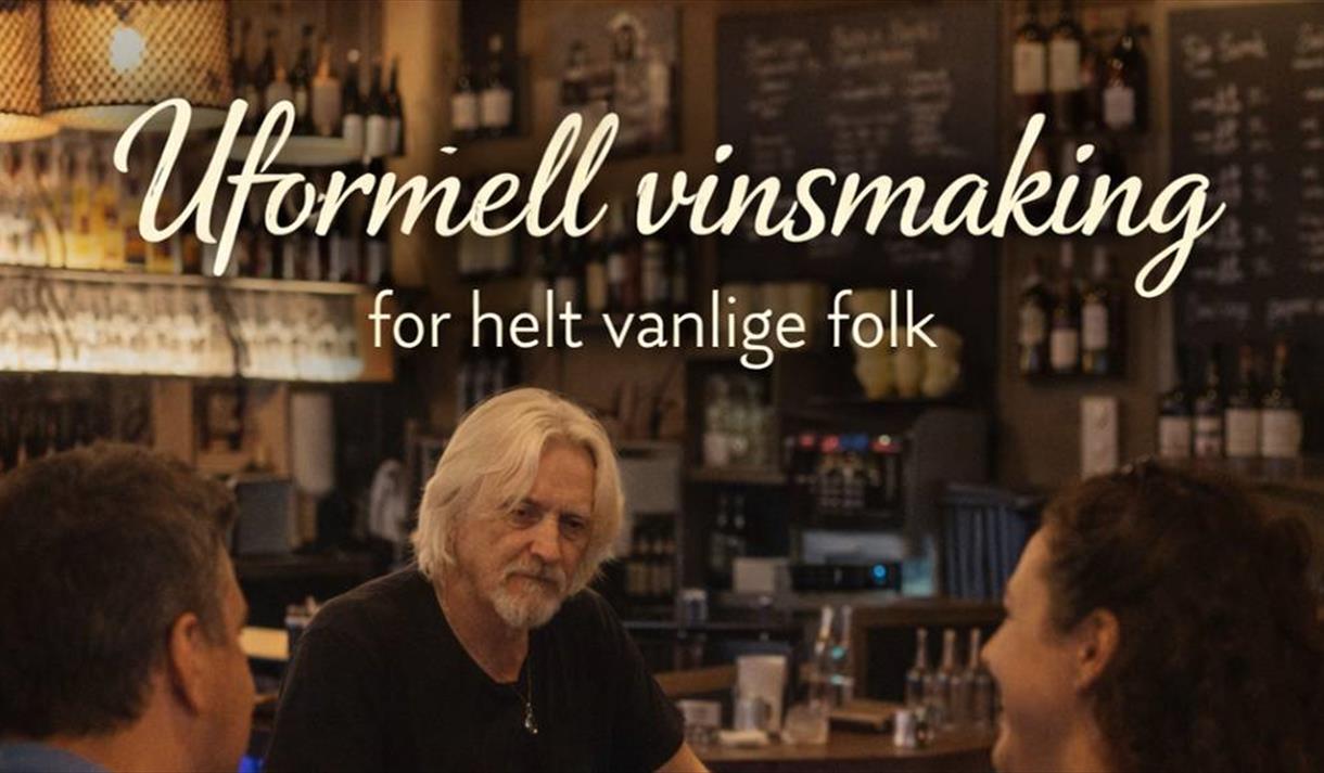 plakat til uformell vinsmaking