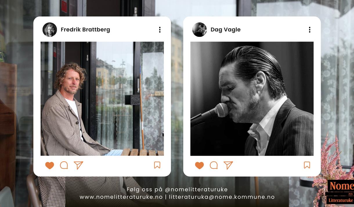 Dag Vagle og Fredrik Brattberg