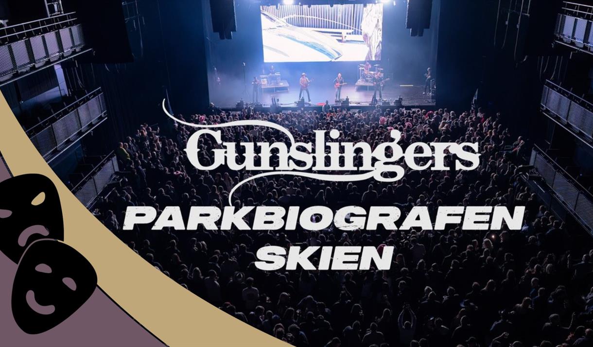 plakat til "Gunslingers på Parkbiografen"