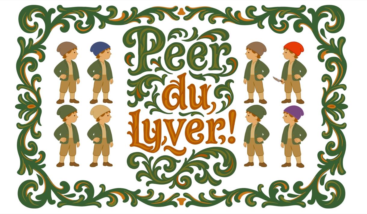 plakat til "Peer du lyver"