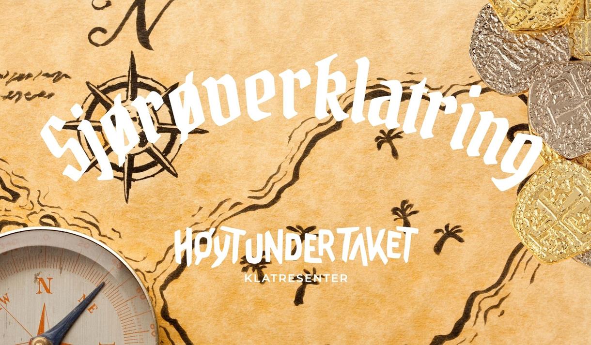 plakat til "Sjørøverklatring på Høyt Under Taket"