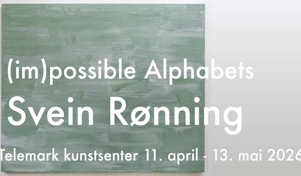 plakat til "(im)possible Alphabets"