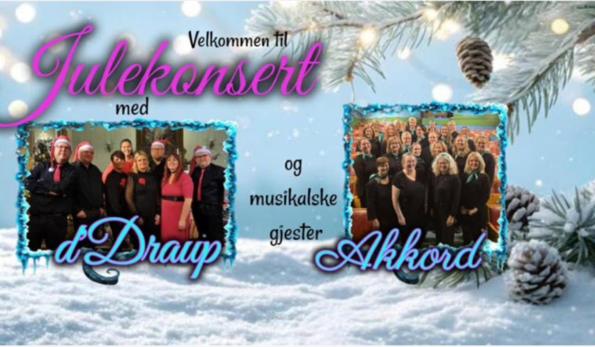 plakat til julekonsert