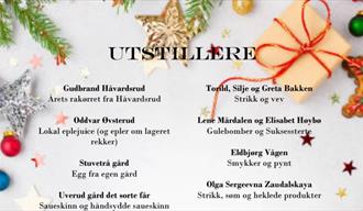 plakat til "Julemesse i Hovin"