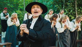 scene from the Mari play at Rjukan
