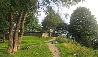 church ruins on Kapitelberget in Skien