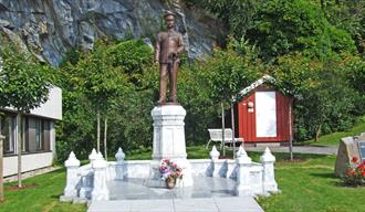 Kong Chulalongkor statue i Brevik