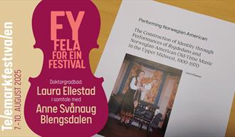 plakat til "Telemarkfestivalen 2025"