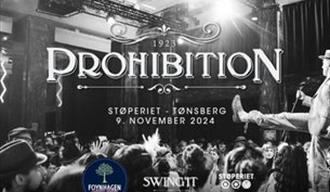 plakat til "Prohibition Party Skien"