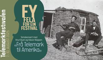 plakat til "Telemarkfestivalen 2025"