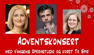 plakat til adventskonsert