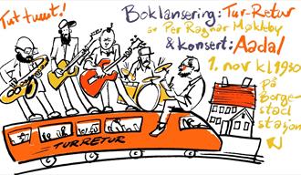 plakat til "Boklansering"