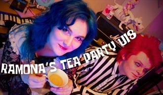 plakat til "Ramona's tea party"
